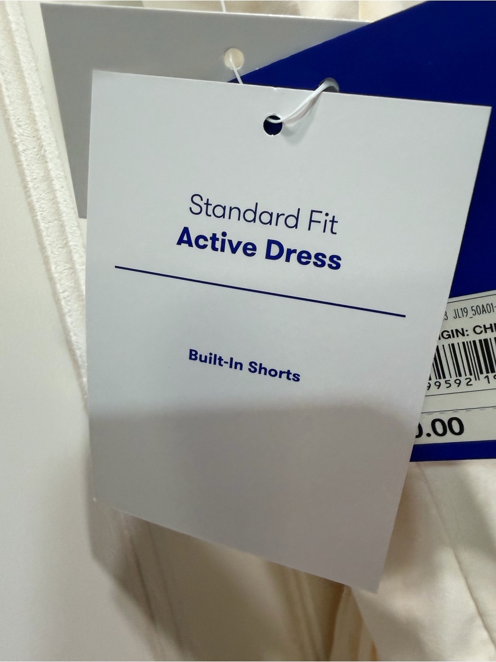 JoyLab Cream Bubble Hem active Dress with Adjustable Straps size S - Picture 6 of 8